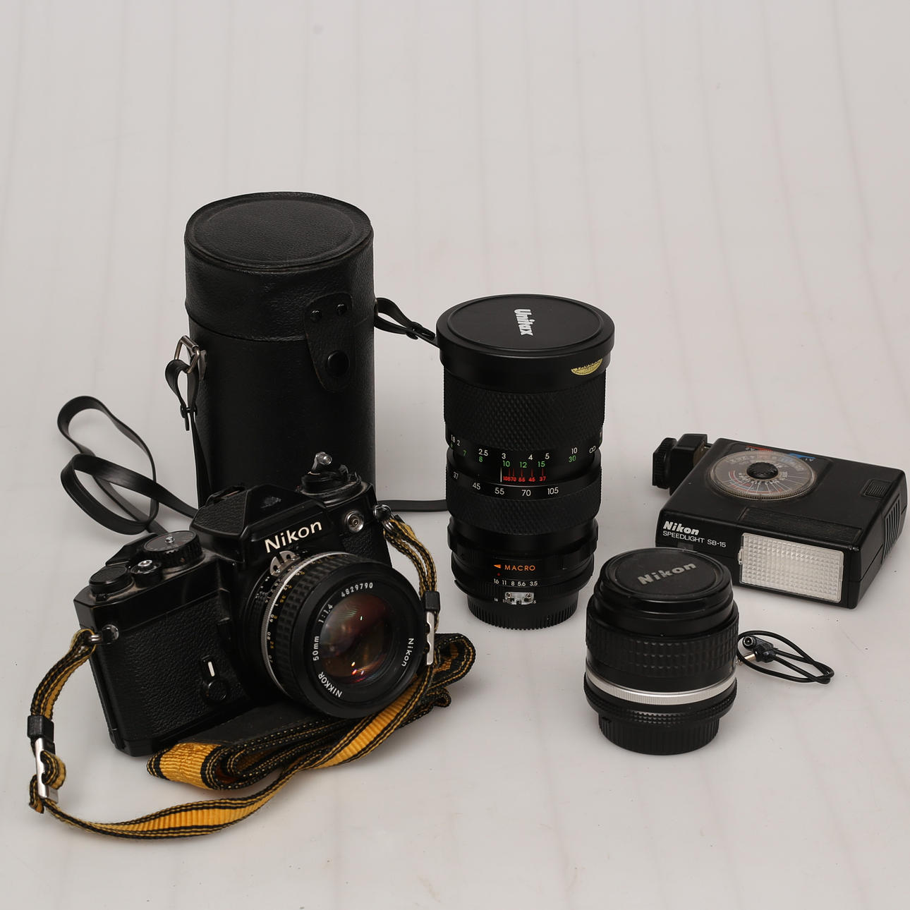 KAMERA, med utrustning, Nikon.