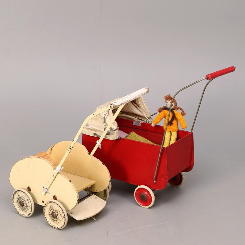 DOCKVAGNAR 2 st, 1900-talets första hälft.