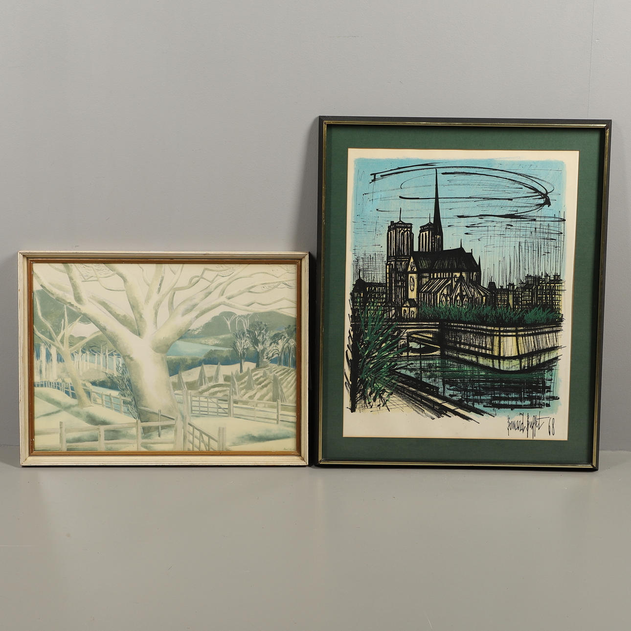 AFTER BERNARD BUFFET (1928-1999). NOTRE DAME.