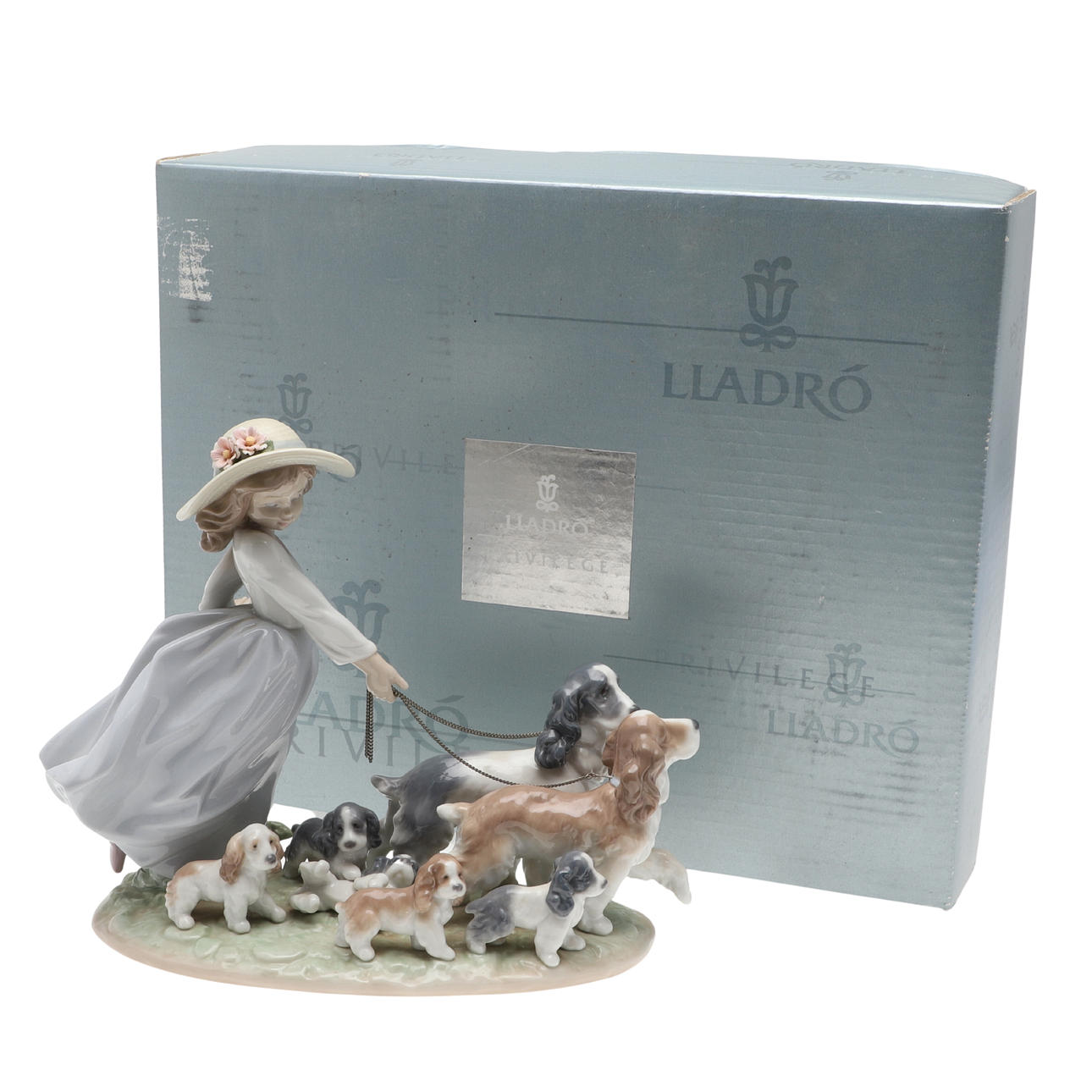 ANTONIO RAMOS FOR LLADRO PRIVILEGE - 6784 PUPPY PARADE.