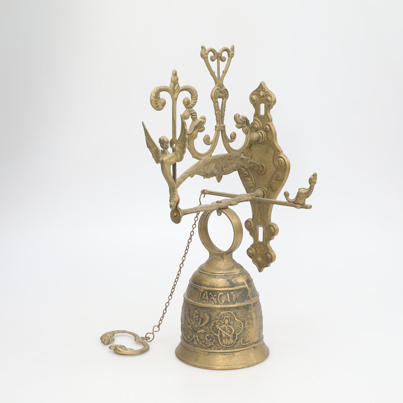 DØRKLOKKE, messing.