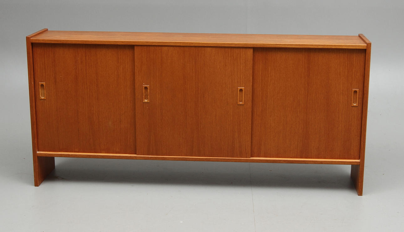 SIDEBOARD/ÖVERDEL TILL SIDEBOARD, teak, 1900-talets senare hälft.