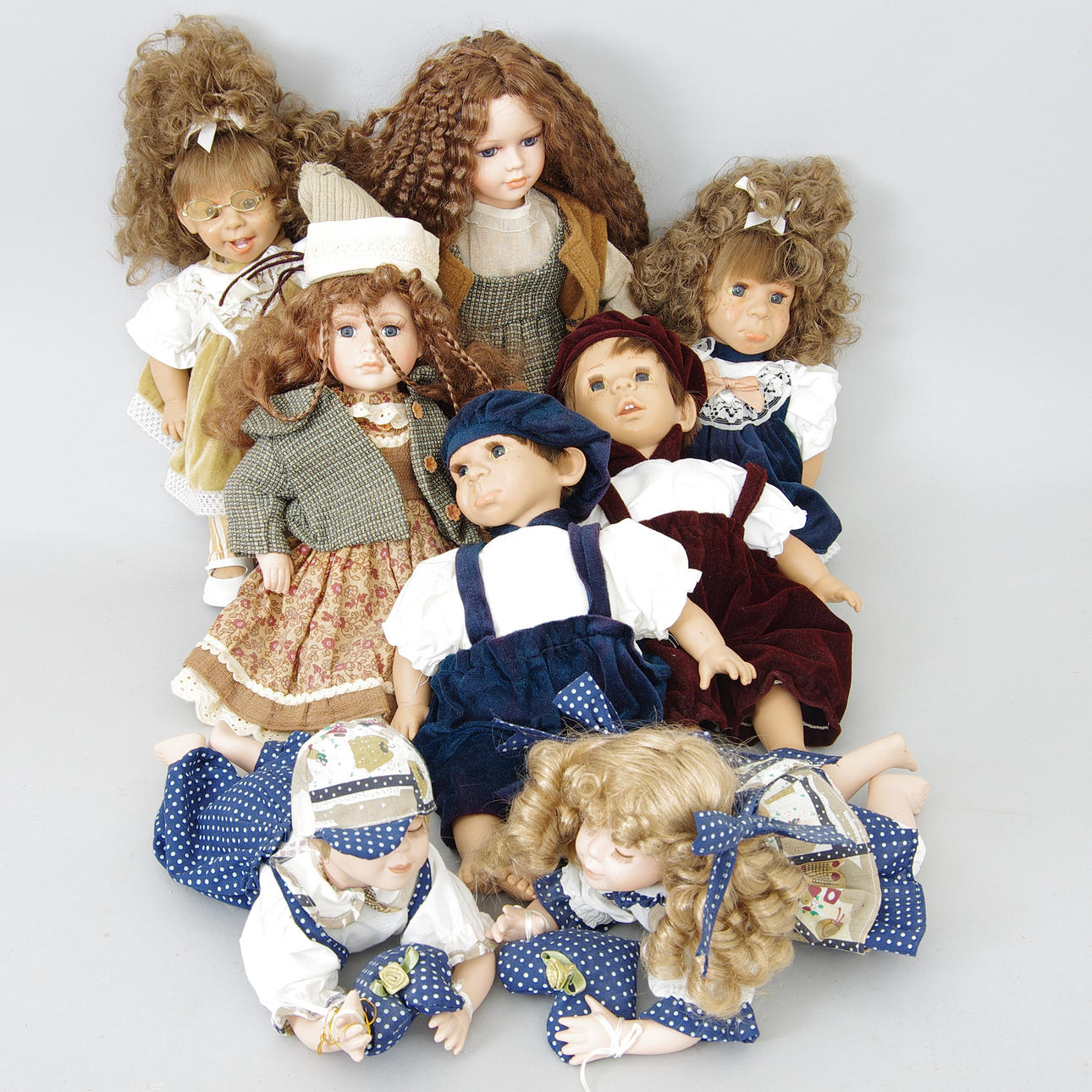 DOCKOR, 8 stycken, bl.a. Wetterholmska designkompaniet.