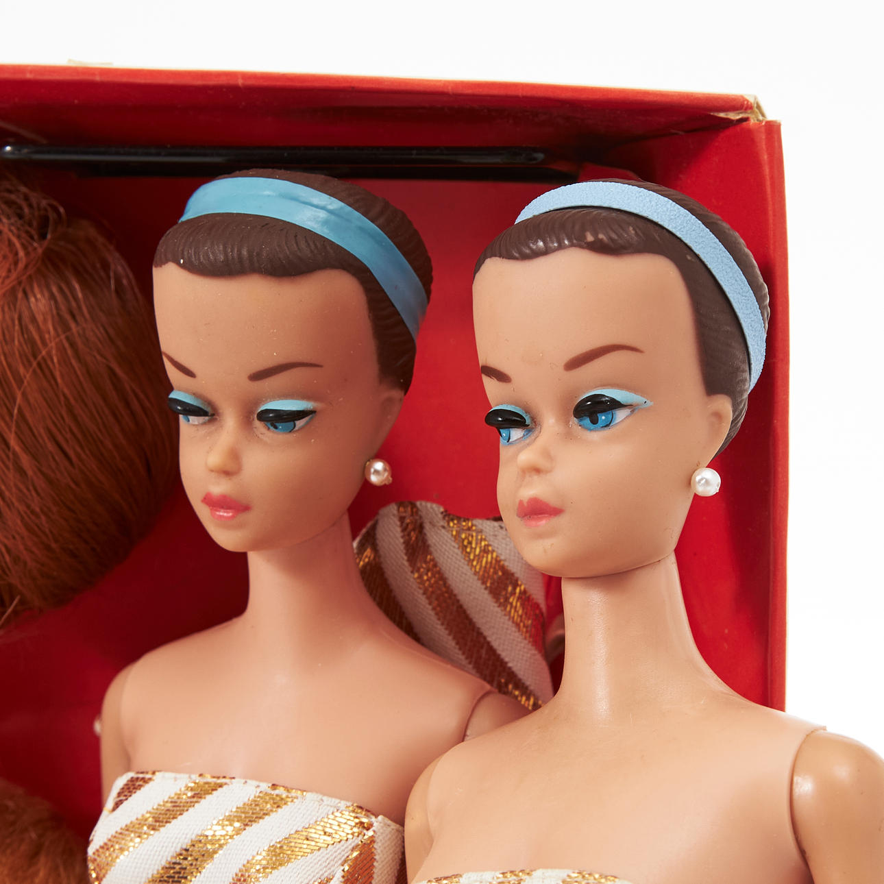 Barbie Fashion Queen 1962 (1963) Par Mattel - Originale Avec Maillot Et Perruques