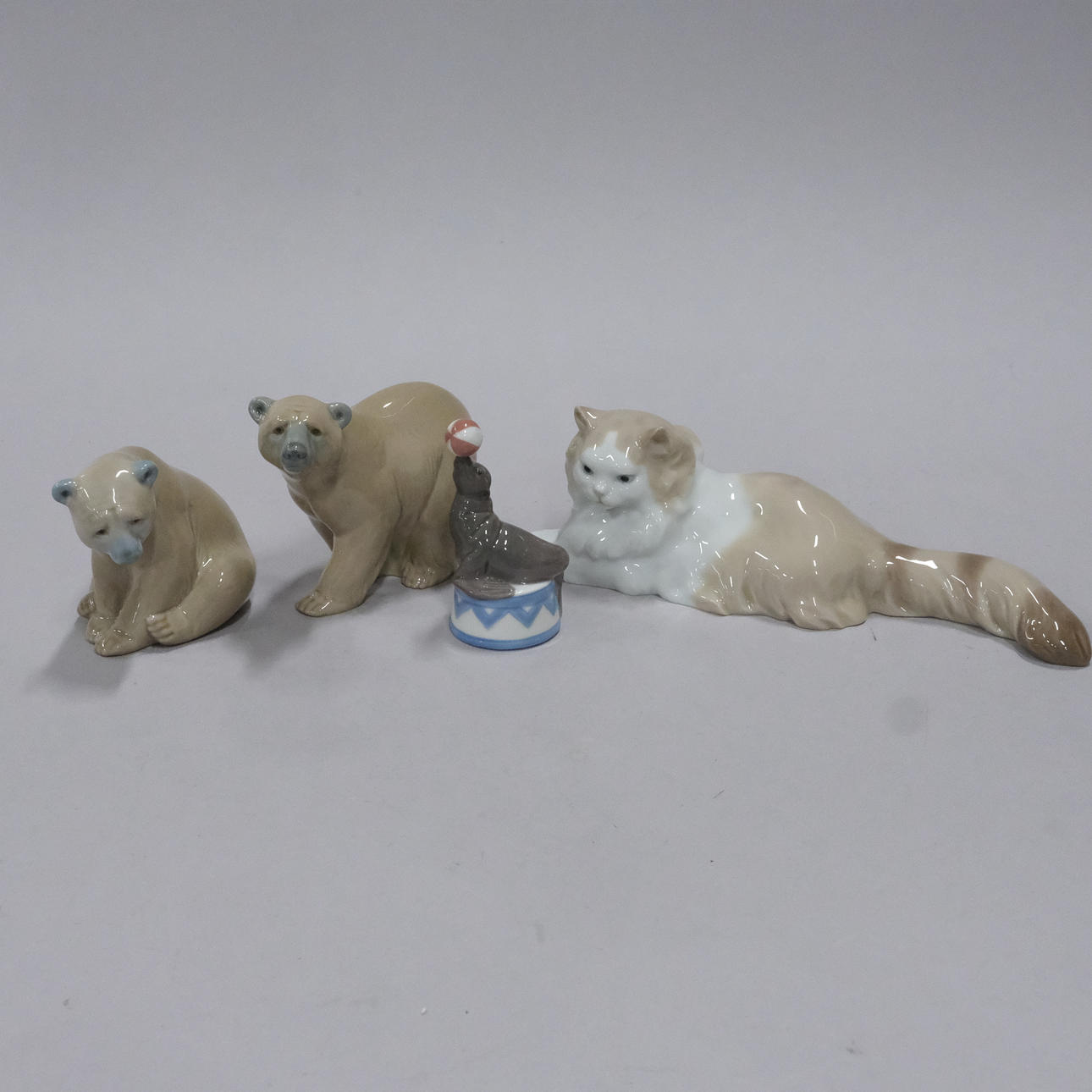 LLADRO. VIER FIGUREN.