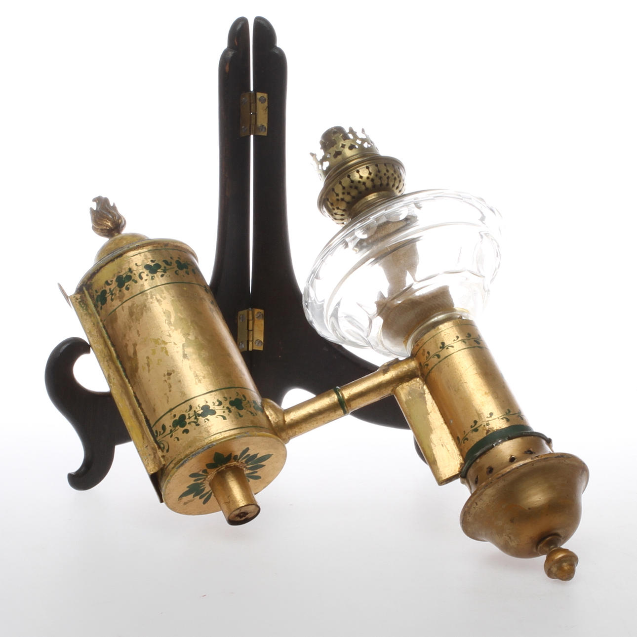 VÄGGFOTOGENLAMPA, plåt, omkring 1900.