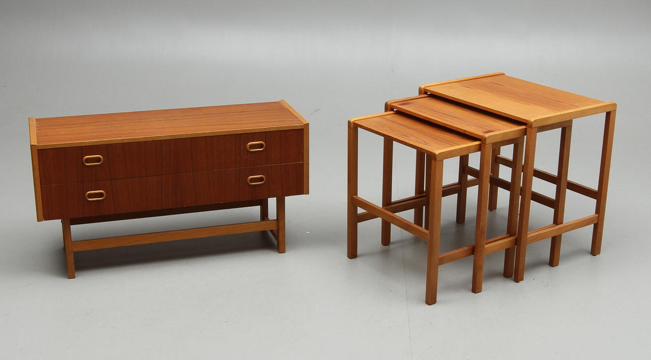 BYRÅ samt SATSBORD, 1900-talets andra hälft.