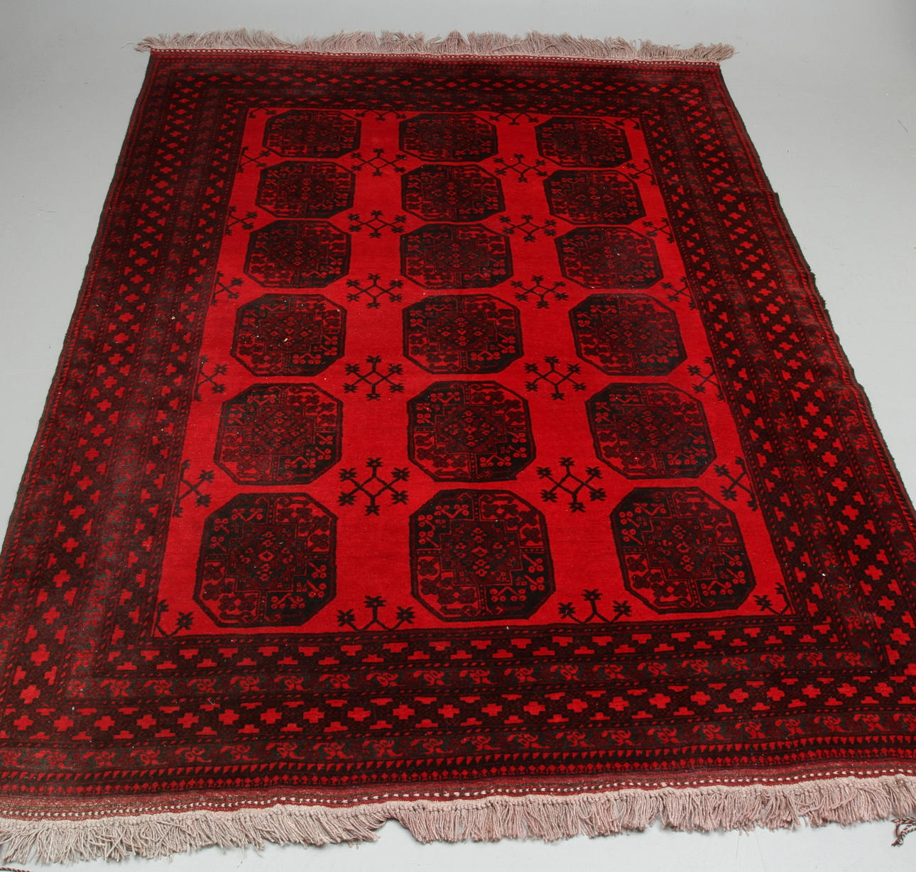 MATTA, Afghan, ca 270 x 200 cm.