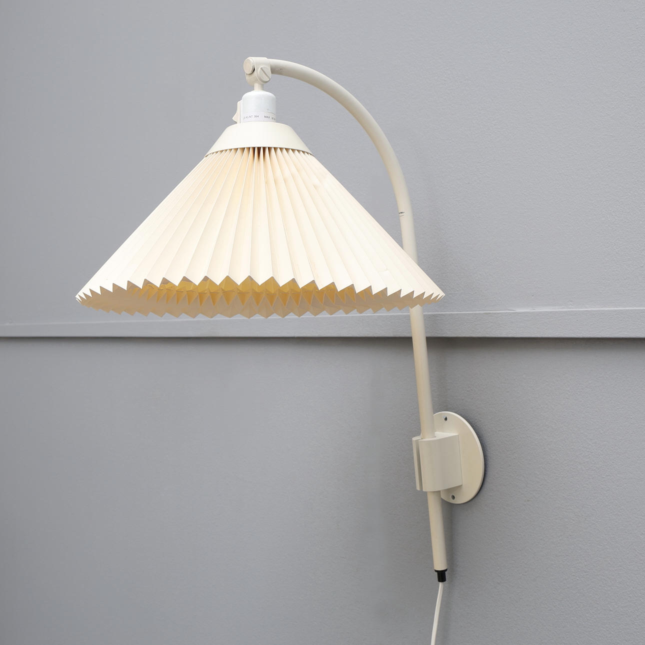 FLEMMING AGGER. WALL LAMP, LE KLINT, DENMARK.