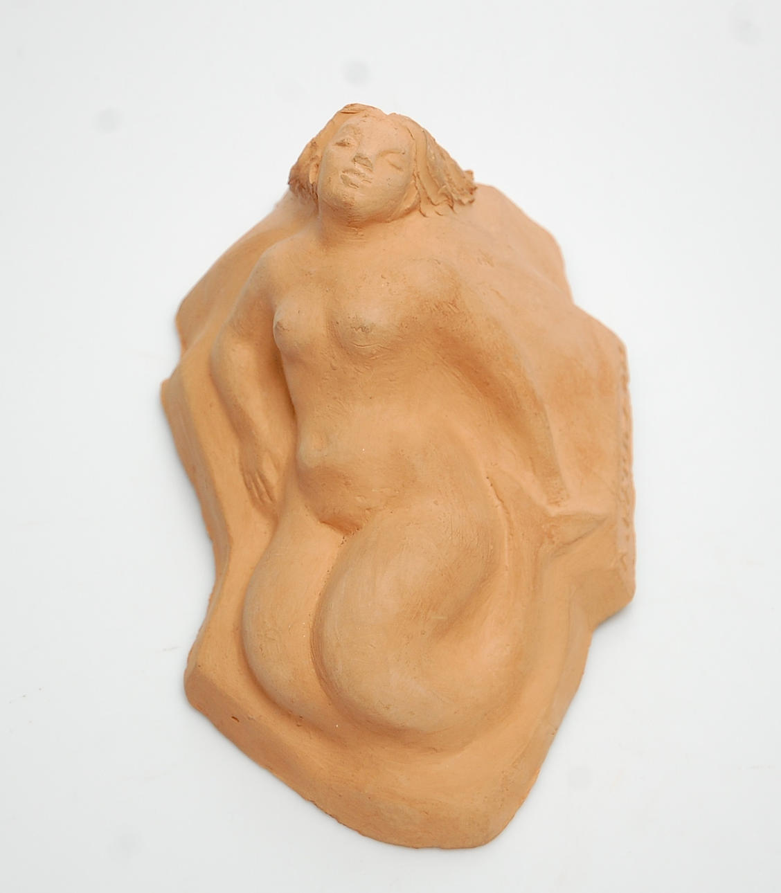 ARVID KÄLLSTRÖM. EFTER. 1893-1967, Skulptur, " Vilande kvinna " terakotta.