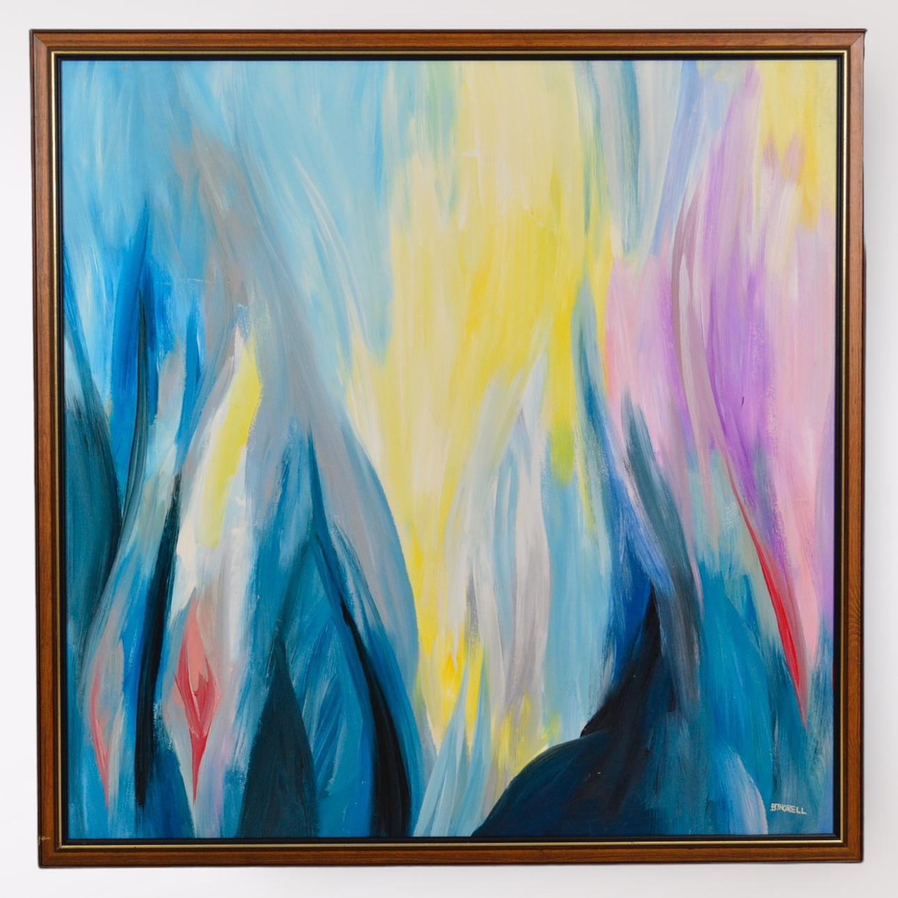 BRITA THORELL. Oil on panel.