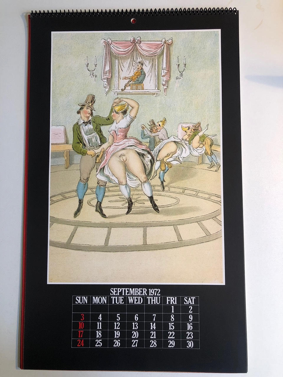 CALENDAR, “The Lovely Erotic Art Calendar”, 1972. Art - Other - Auctionet