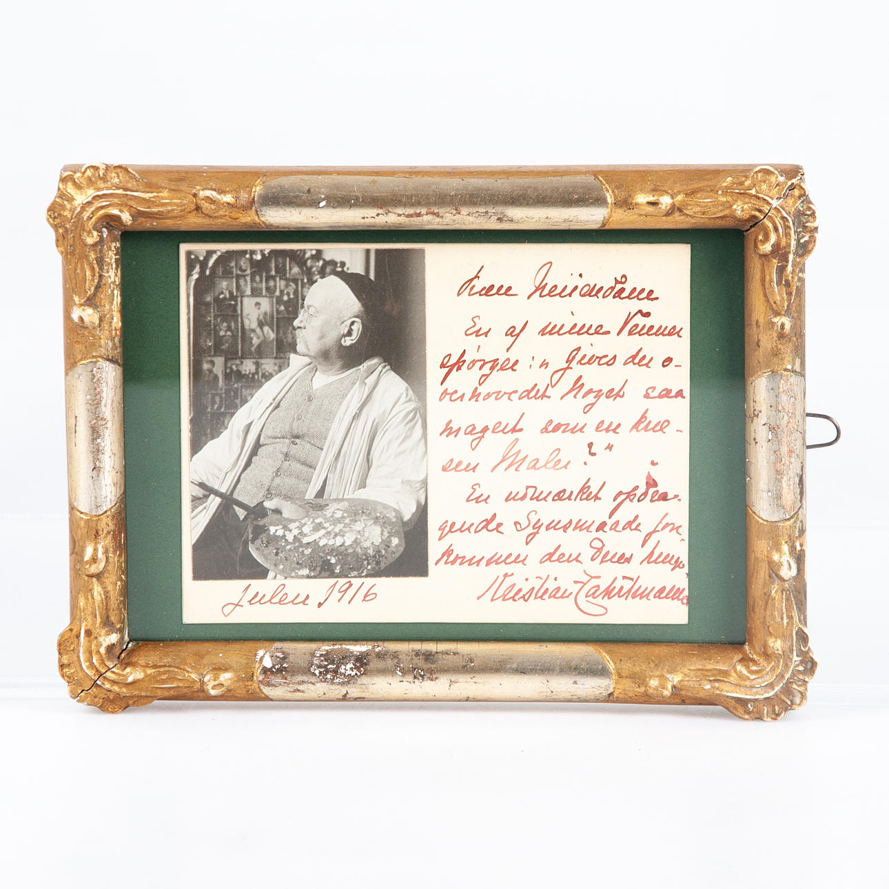 KRISTIAN ZAHRTMANN (1843-1917) DÄNISCHER MALER.