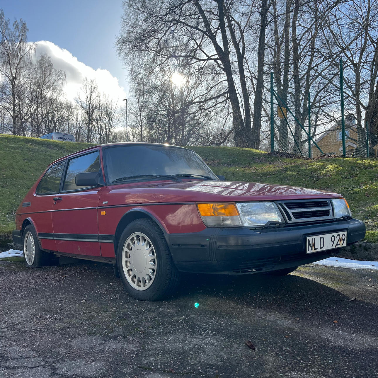 BIL, SAAB 900, årsmodell 1988.