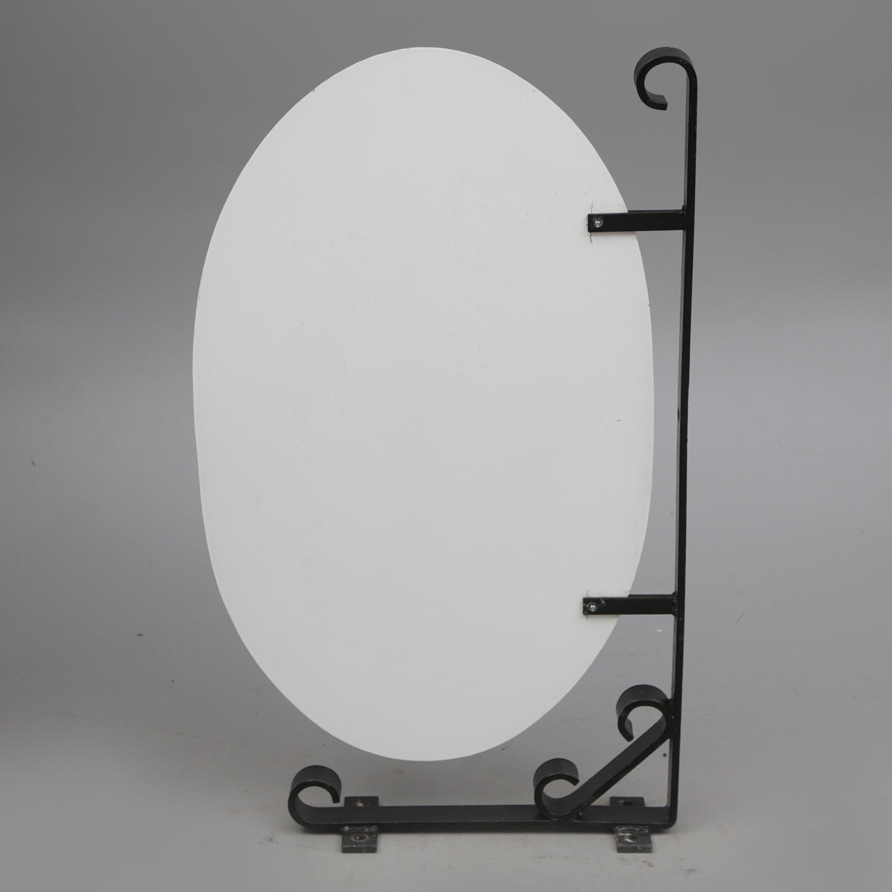 FASSADENSCHILD, Eisen/Blech.