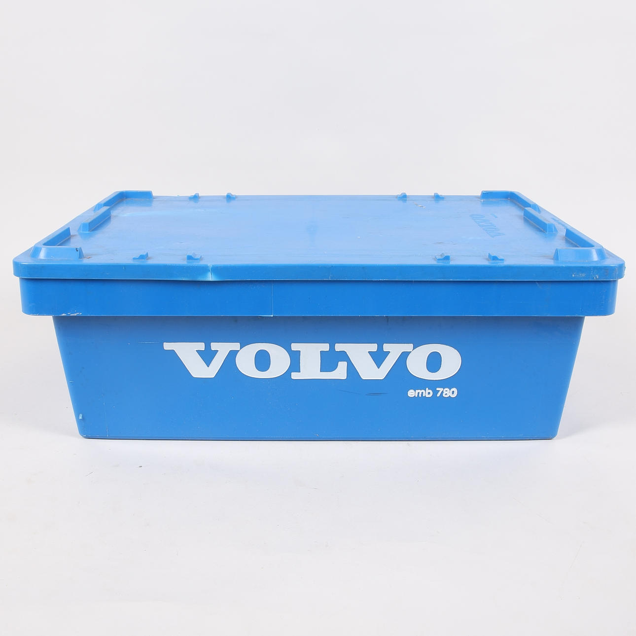 PLASTBACK, med lock, blå, Volvo.