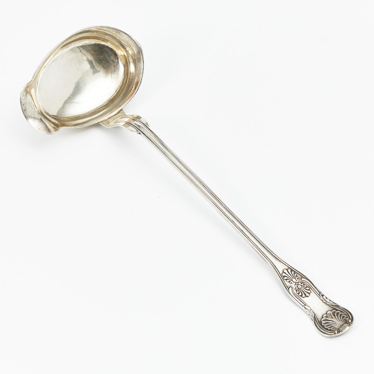 FOLCKER. Bålslev, silver, modell Olga, märkt G.T. Folcker, Stockholm ...