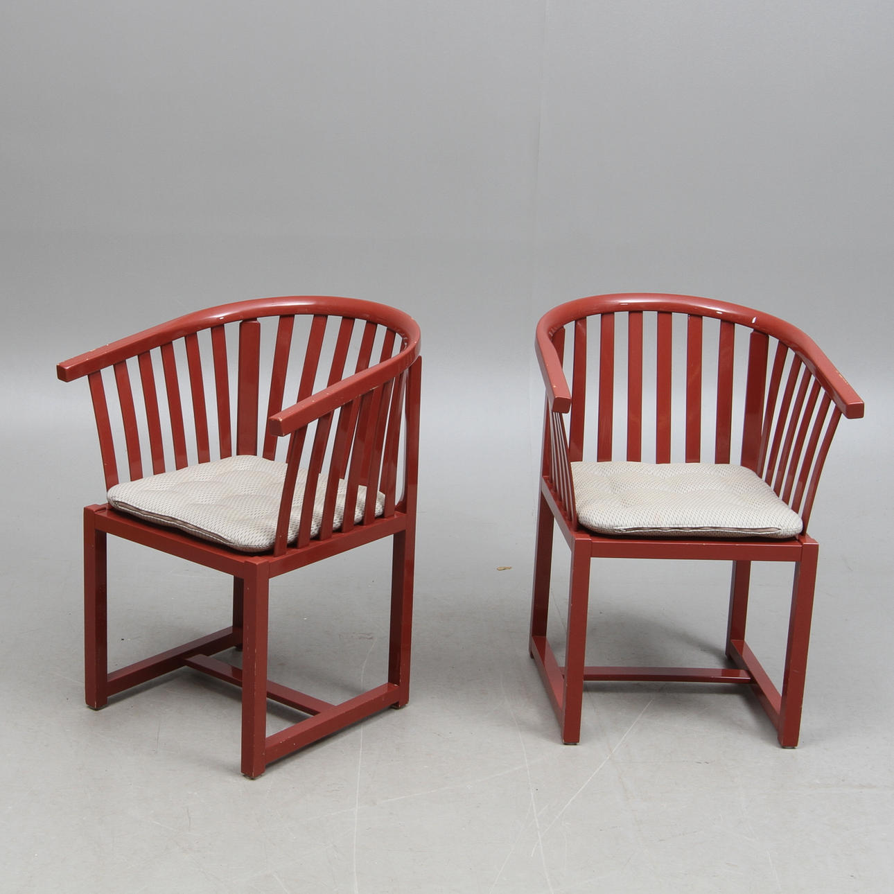 KARMSTOLAR, 1 par, "Vaxholmaren", Åke Axelsson.