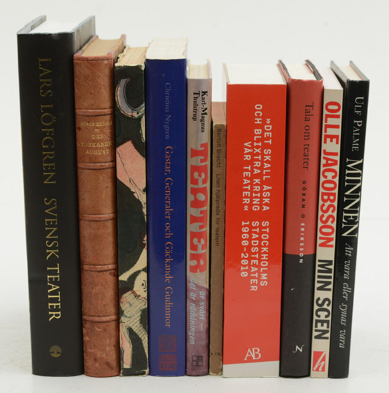 Svensk teater, 10 volymer.