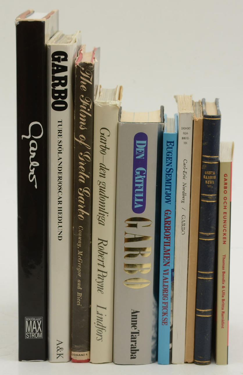 Greta Garbo, 10 volymer.