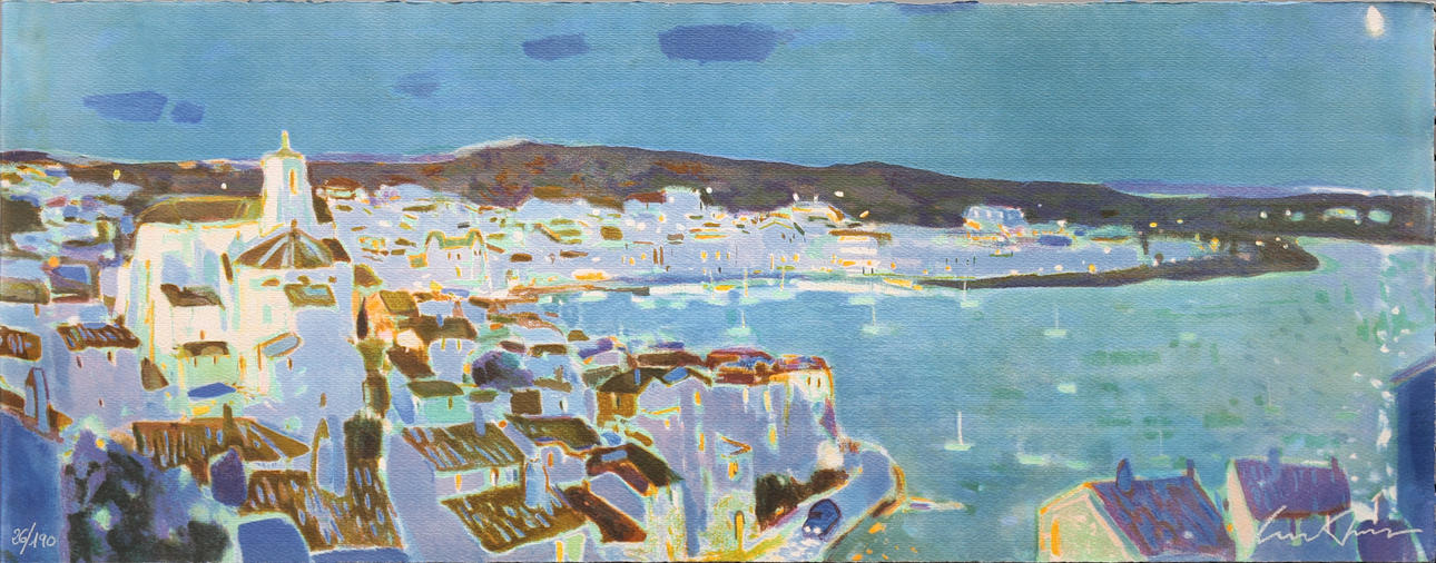 LLUIS AMER. Vista de Cadaqués.