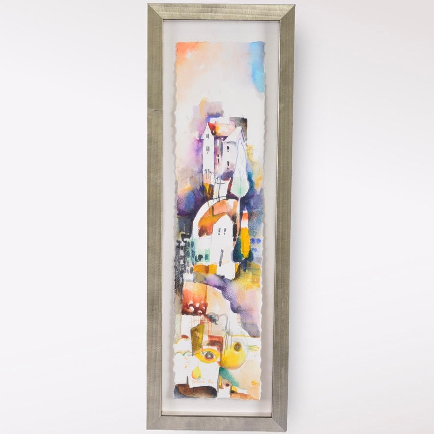 SMAIL AJKUNIC. Watercolor.