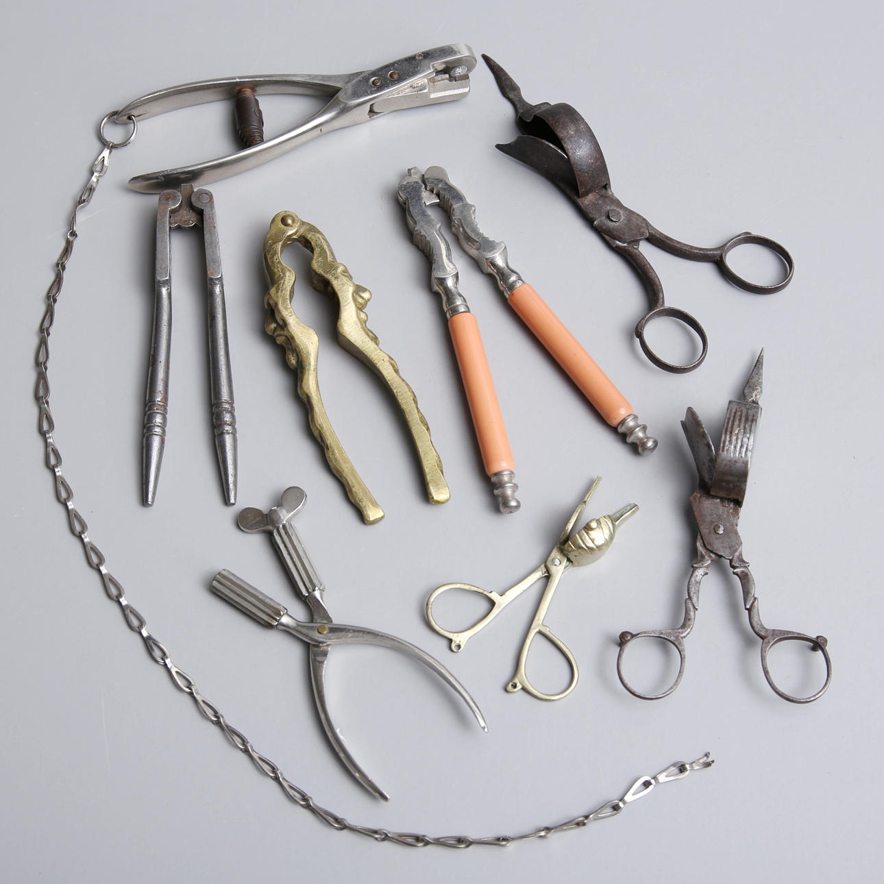 DIVERSE REDSKAP, 8 st, 1900-tal.