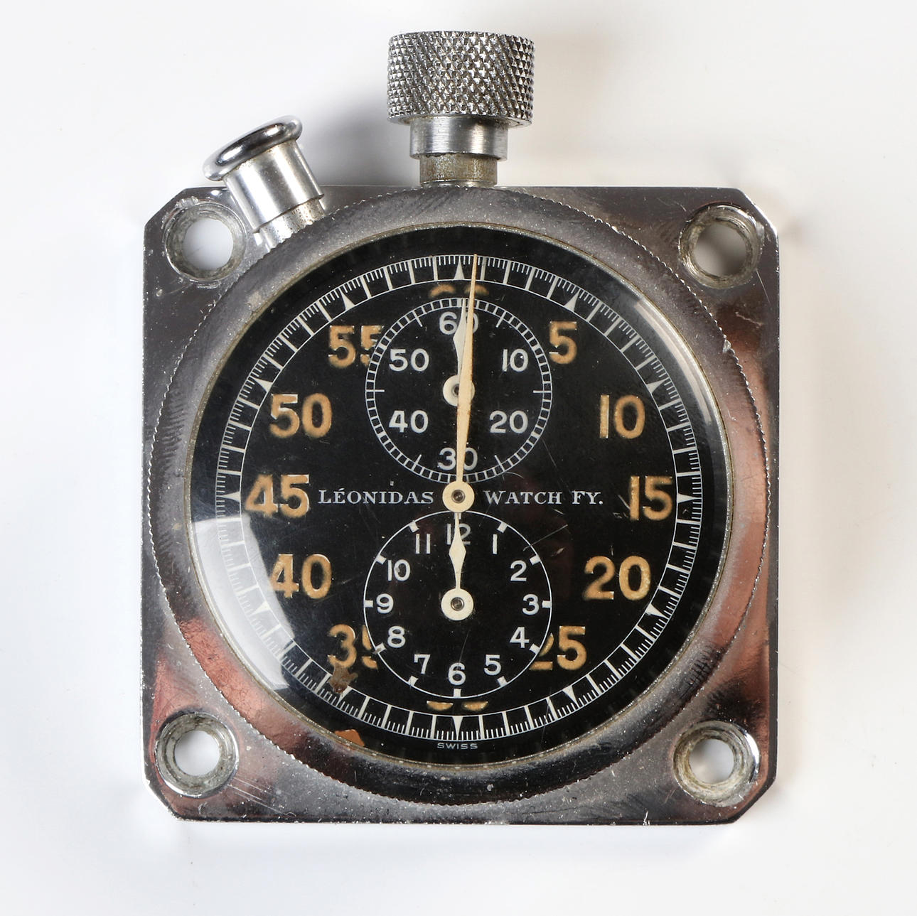 LEÓNIDAS MIRA VOLAR. RELOJ DE PANEL.