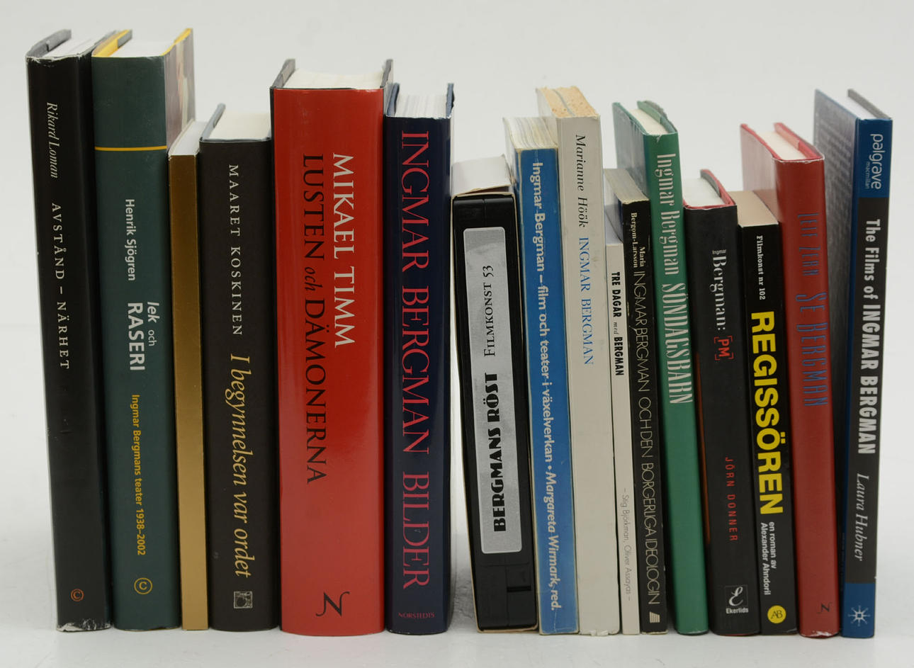 Ingmar Bergman, 16 volumes.