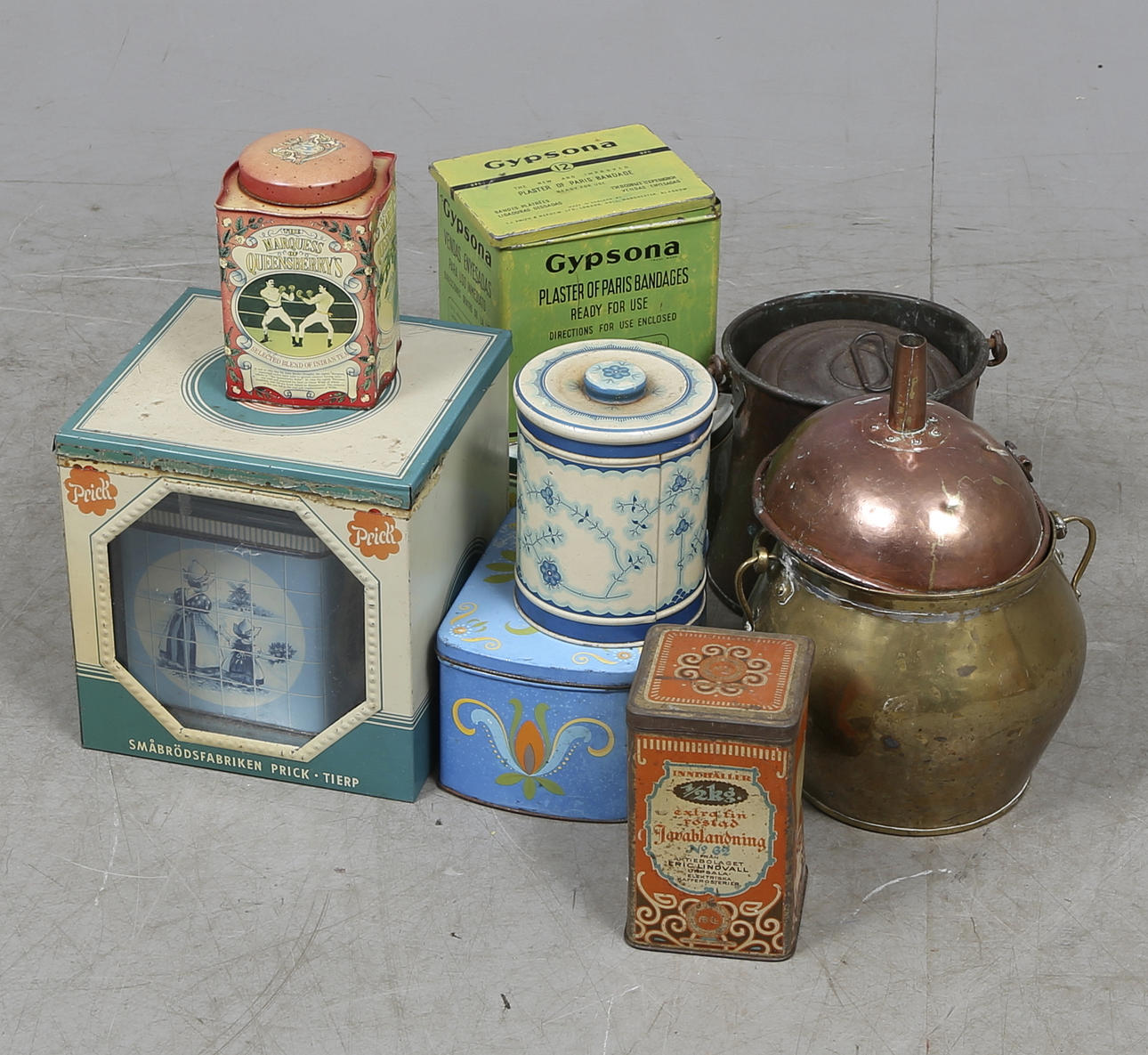 PLÅT OCH METALL, 1800-1900-tal.