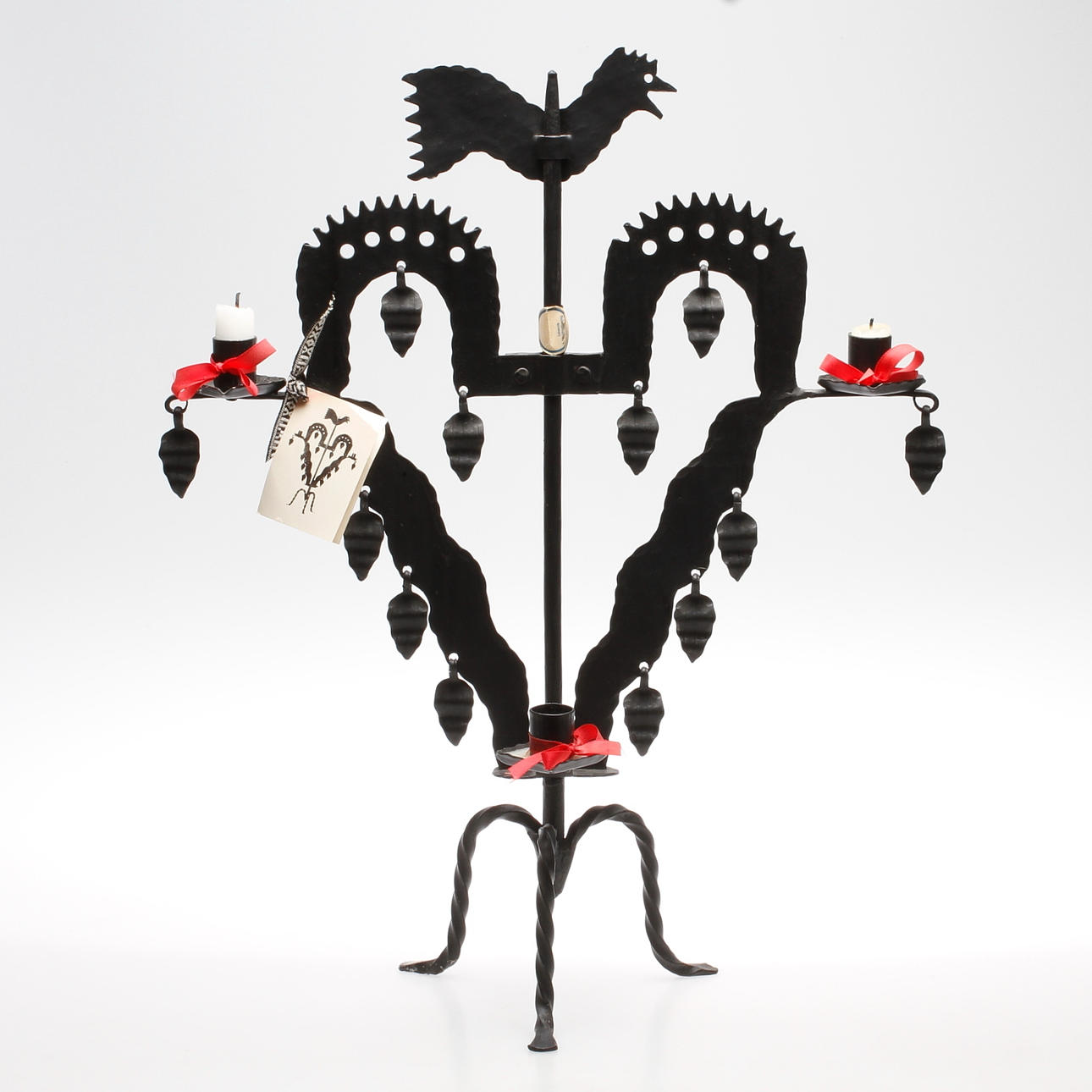 KANDELABER, smide, Leksands hemslöjdsförening.