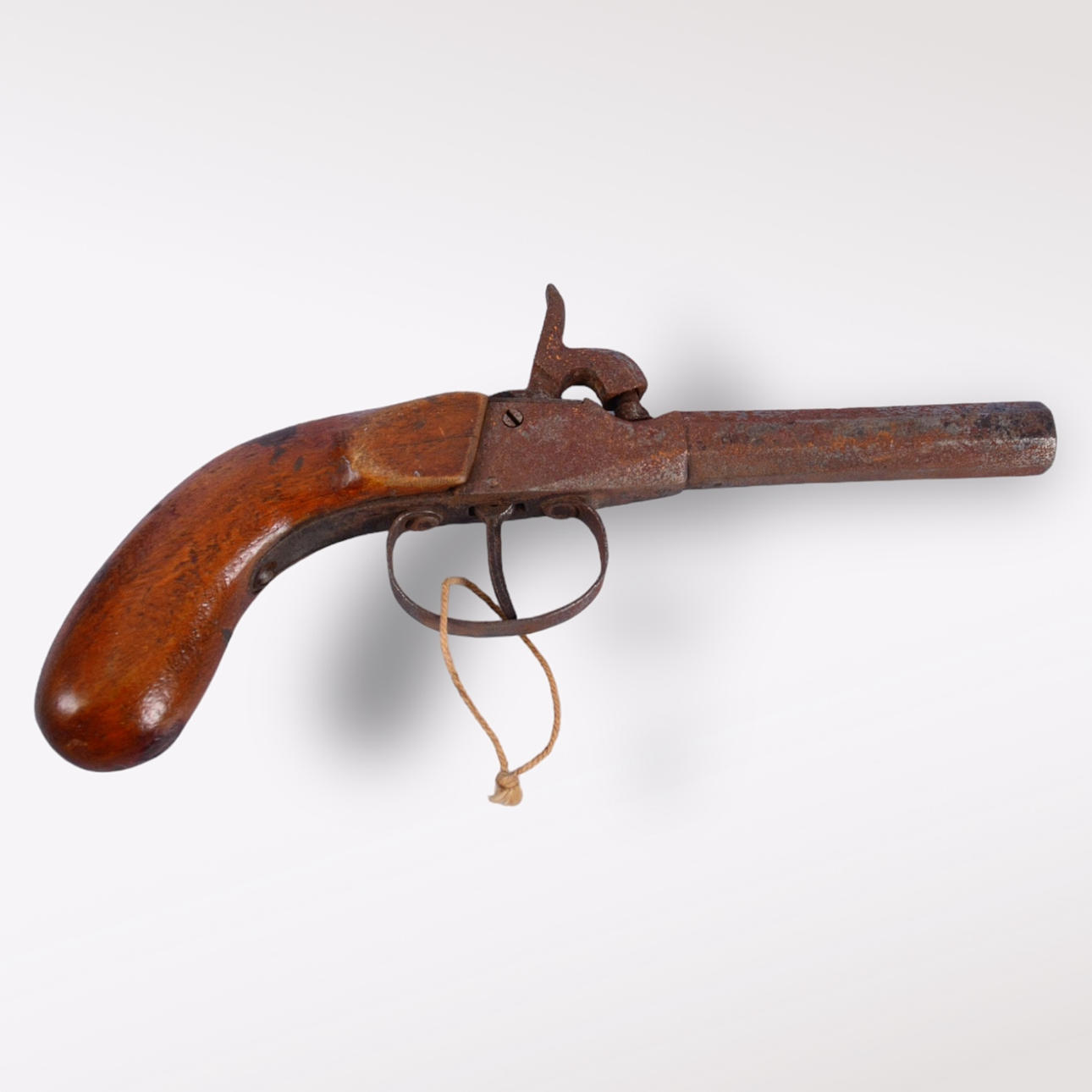 Pistooli, lukko, 1800-luku.