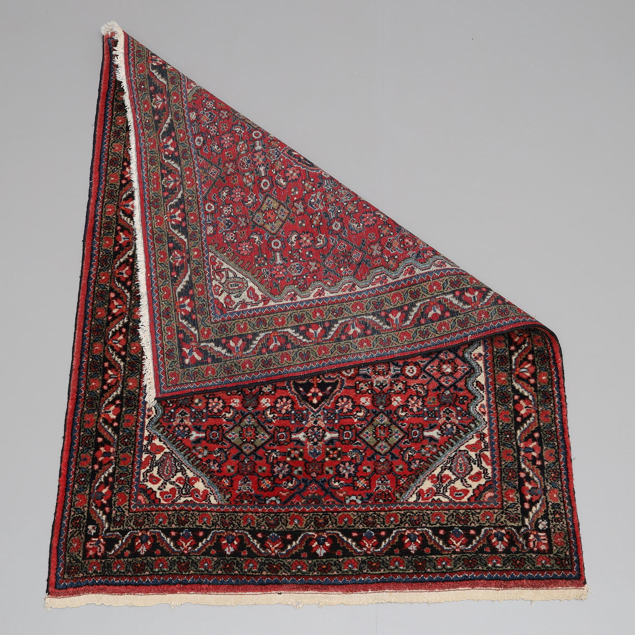 MATTA, handknuten, persisk, ull. Mattor & Textil - Mattor - Auctionet
