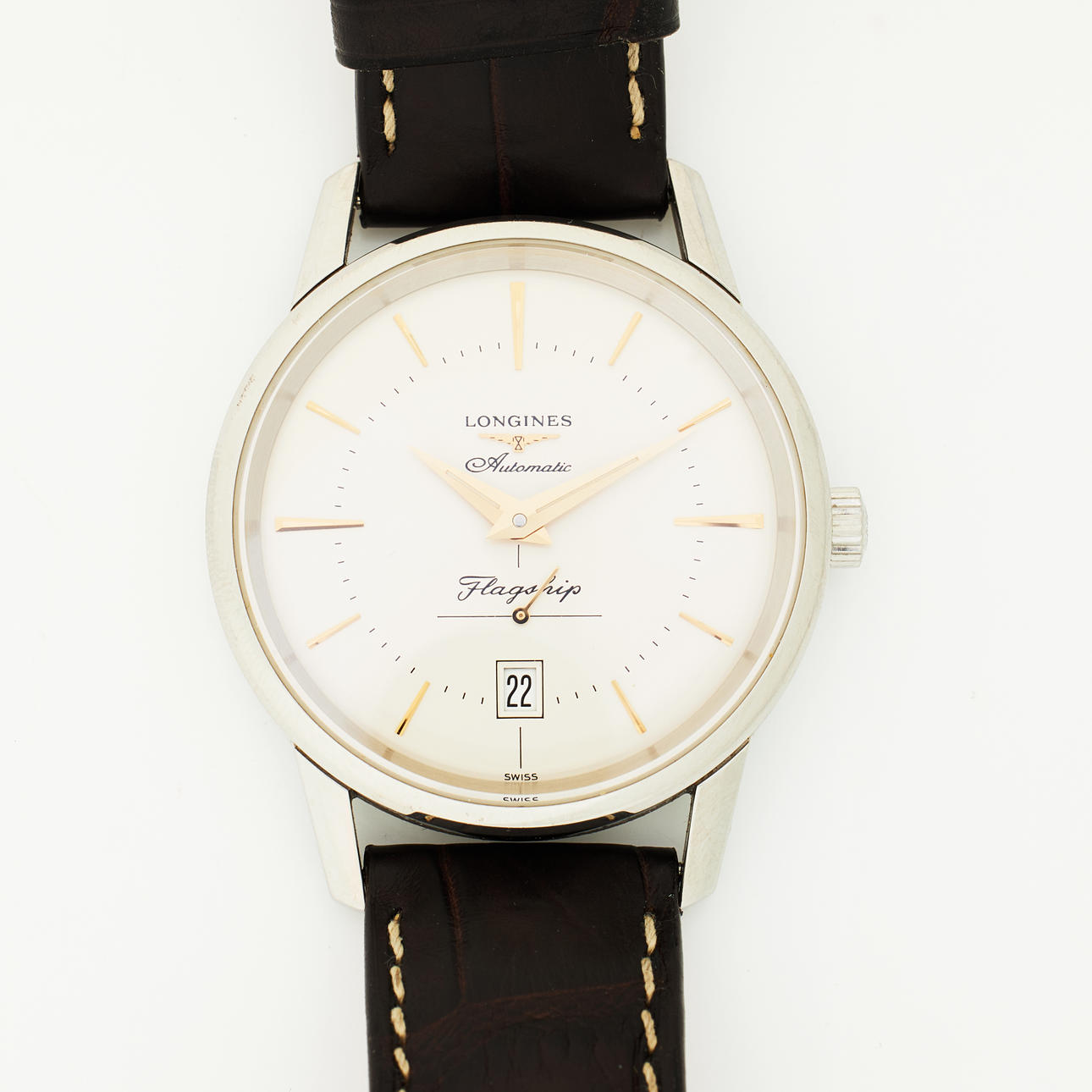 LONGINES, wristwatch, Flagship, steel.
