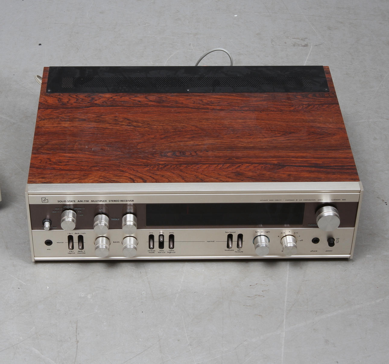 SKIVSPELARE och FÖRSTÄRKARE.