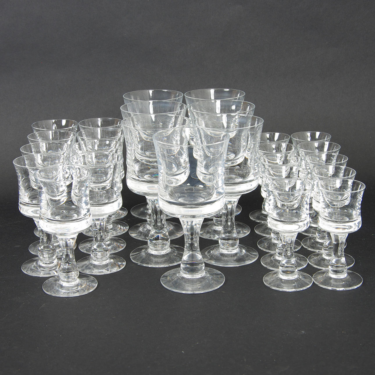 GLASSERVIS, 26 delar.