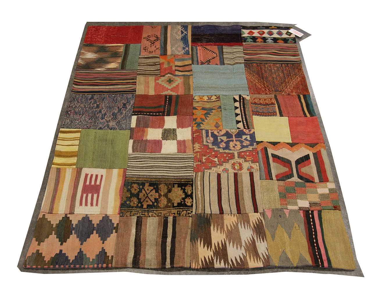 ORIENTALISK MATTA. Patchwork, 200 x 160 cm.