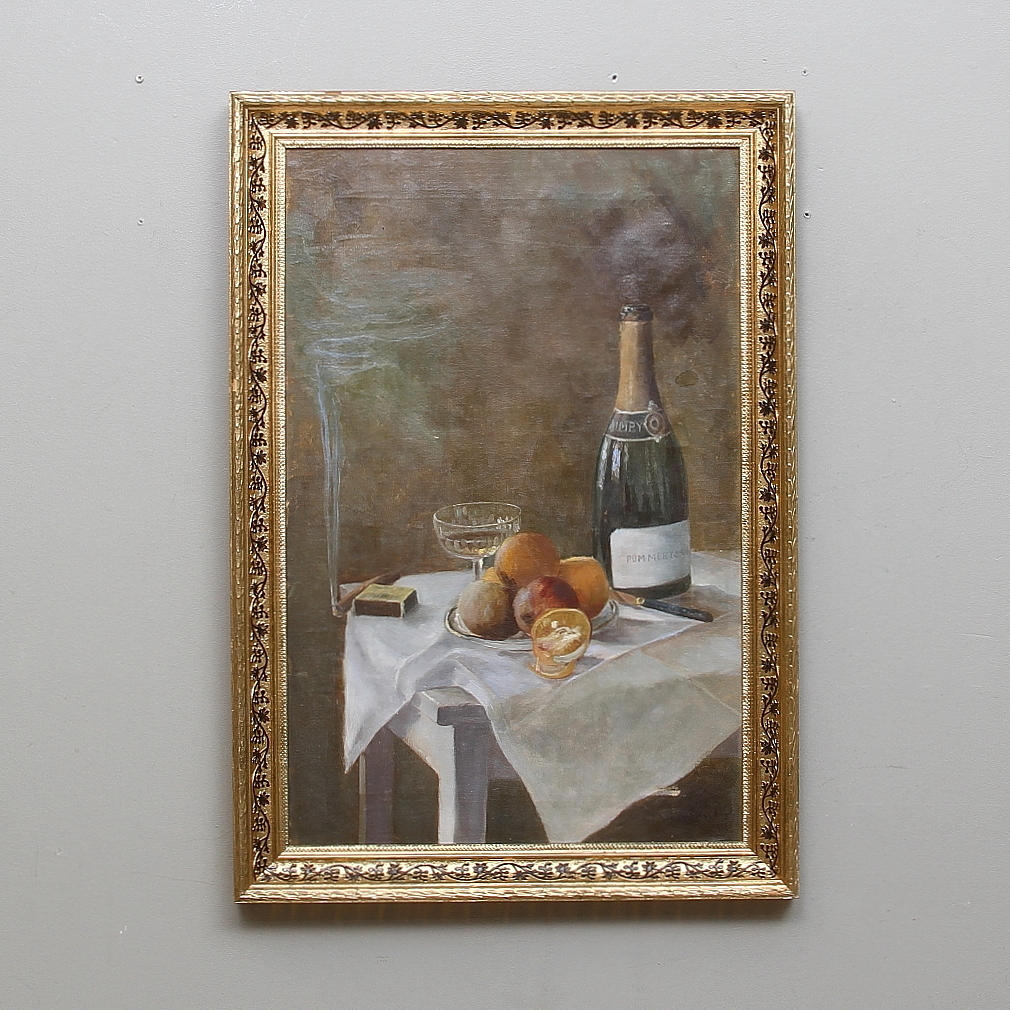 OIDENTIFIERAD KONSTNÄR. Olja på duk, signerad Signe Wessbergh och daterad 1916.