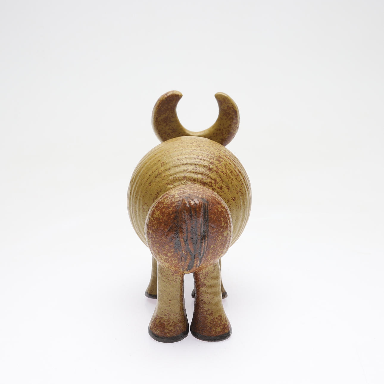 LISA LARSON. A figurine, “Buffel” from the series Jura, stoneware