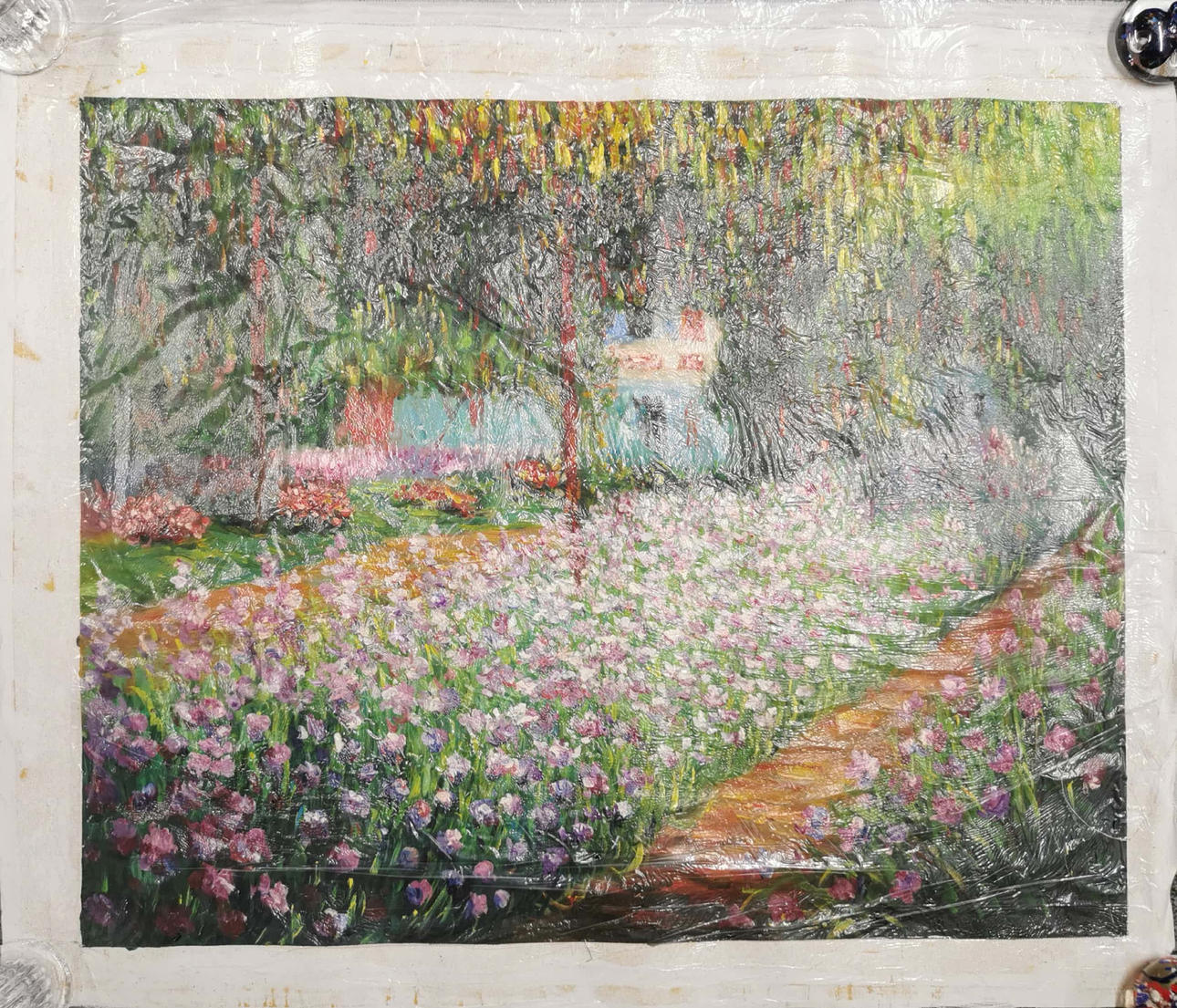 CLAUDE MONET. EFTER. 'KUNSTNERENS HAVE VED GIVERNY'.
