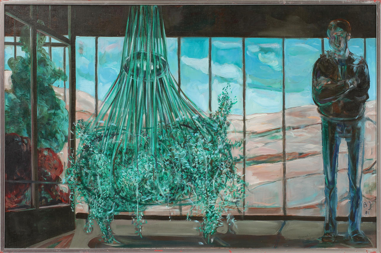 BERNT JONASSON. olja på duk, sign.