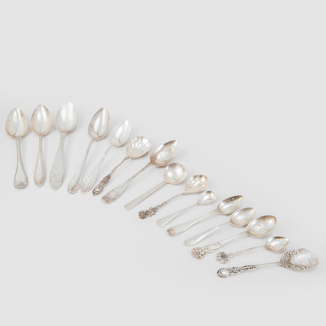 SILVER, 15 delar, vikt ca 450 gram.