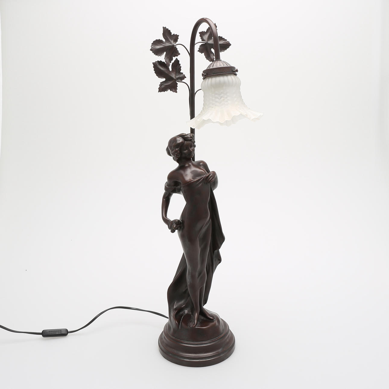 BORDSLAMPA, jugendstil, 1900-talets andra hälft.