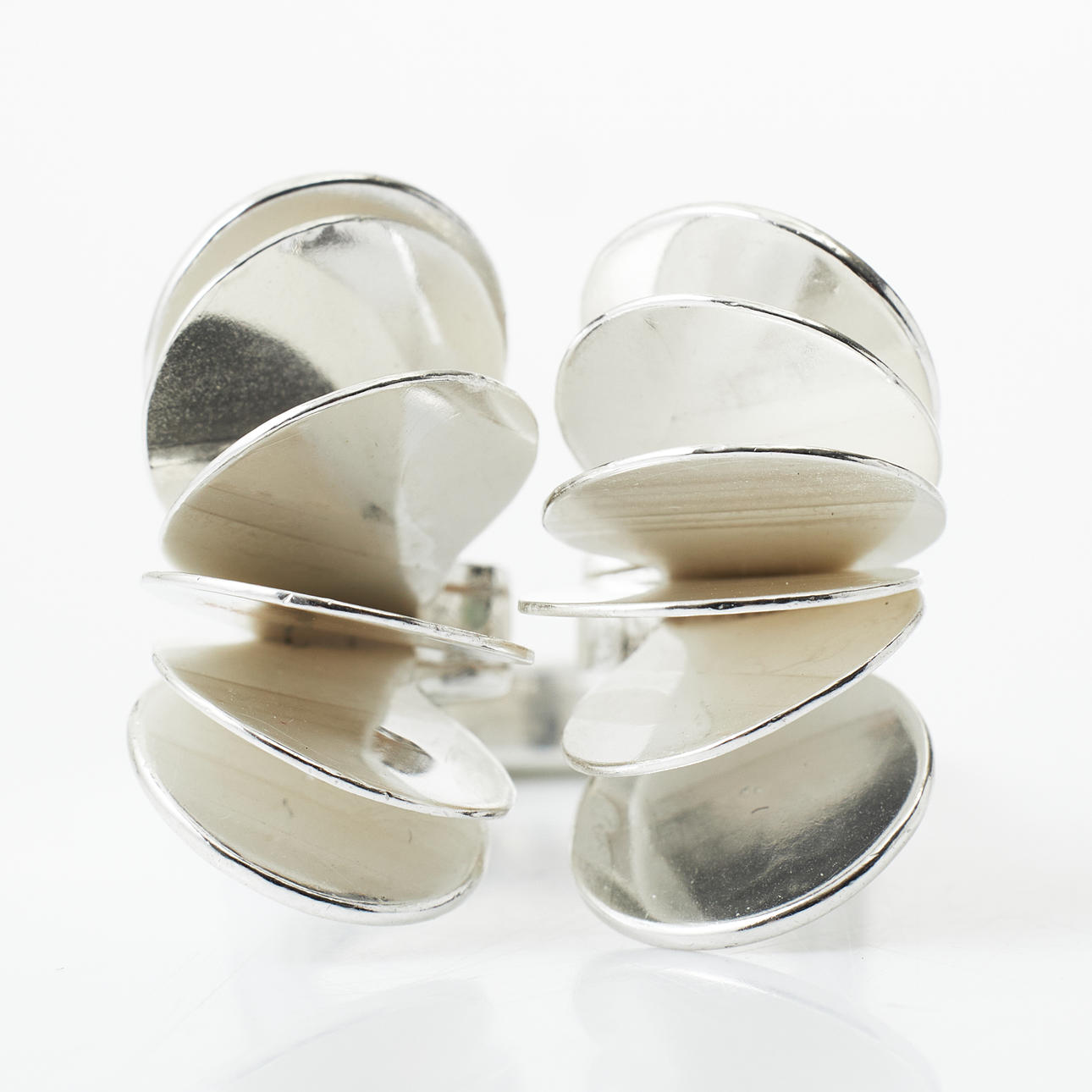 BO KLEVERT, un anillo de plata de ley, Estocolmo 1967.