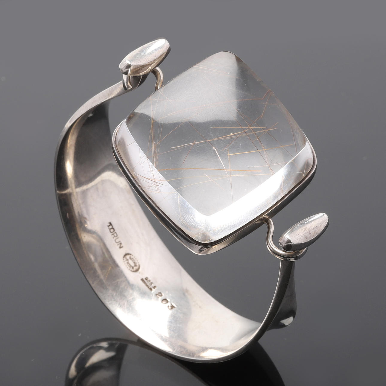 VIVIANNA TORUN BÜLOW-HÜBE. A bracelet, model 203, with rutile