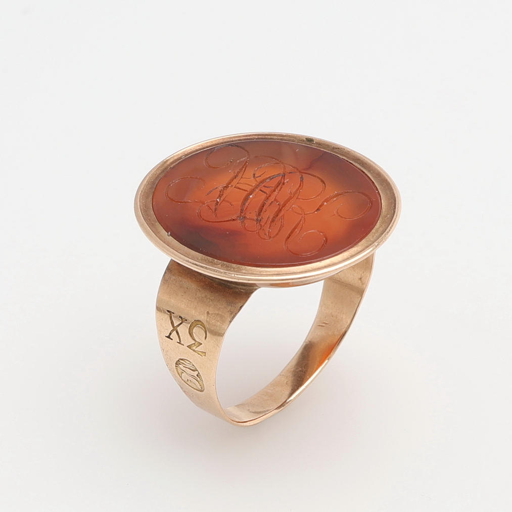 ANILLO CON SELLO, NILS RAMBERG.