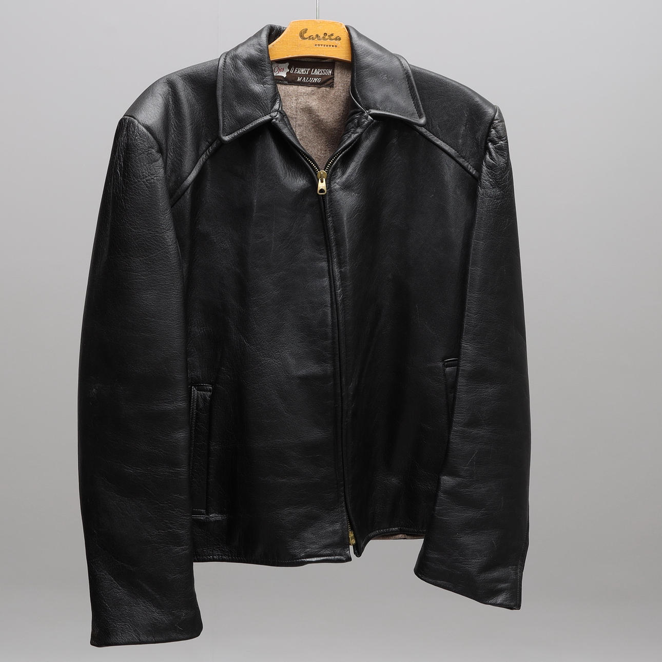 A 1960's goatskin men's jacket.
