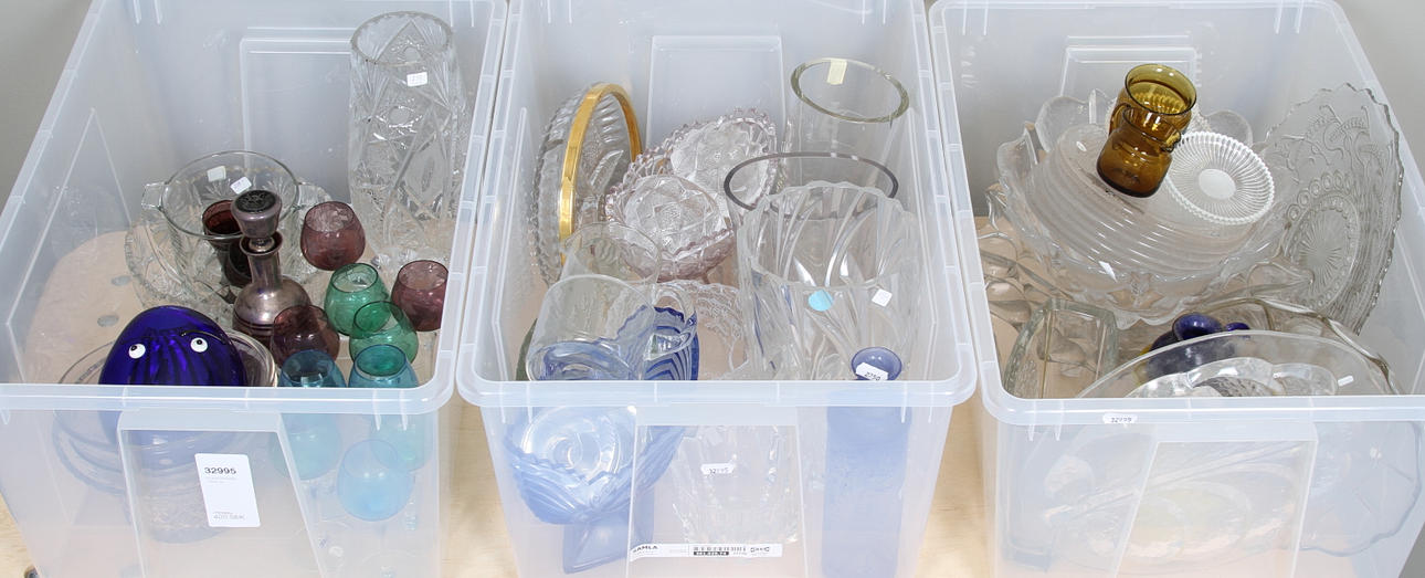 GLASFÖREMÅL,1900-tal.