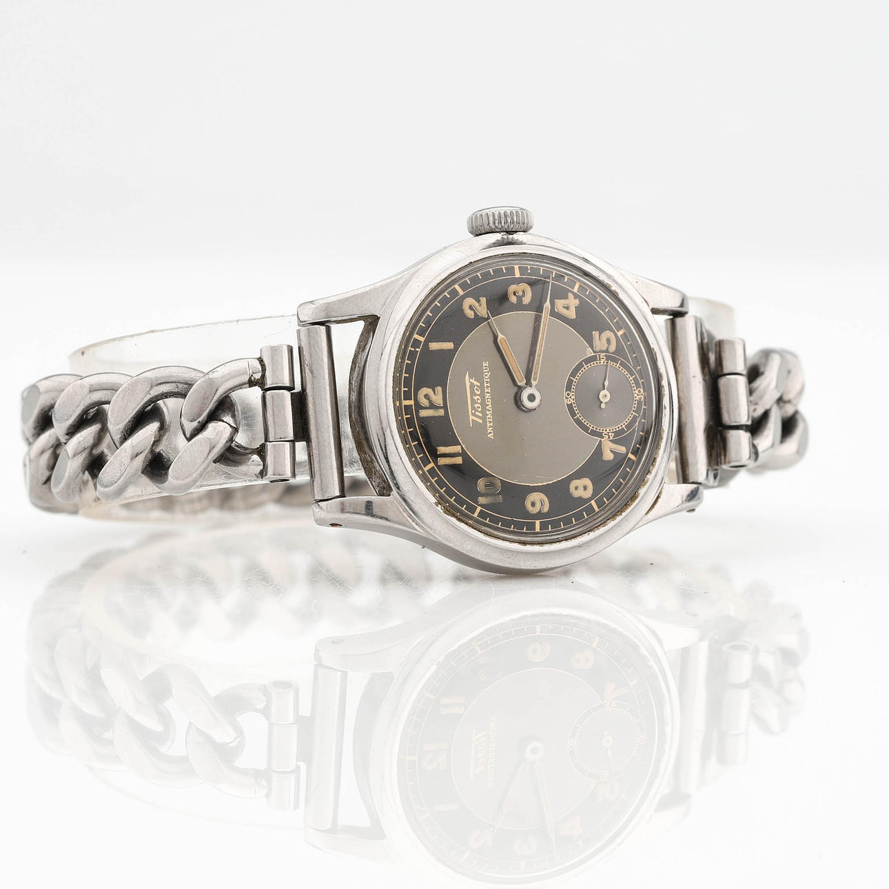 Montre Vintage Maxi Corona Antimagnétique - Mécanique à Remontage Manuel - Pour Pièces/réparation