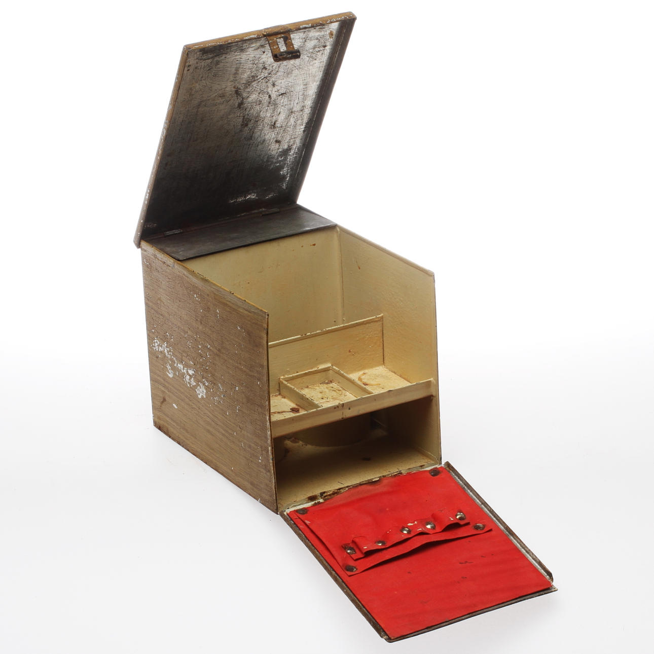 FÖRBANDSLÅDA, plåt, 1900-talets första häflt.